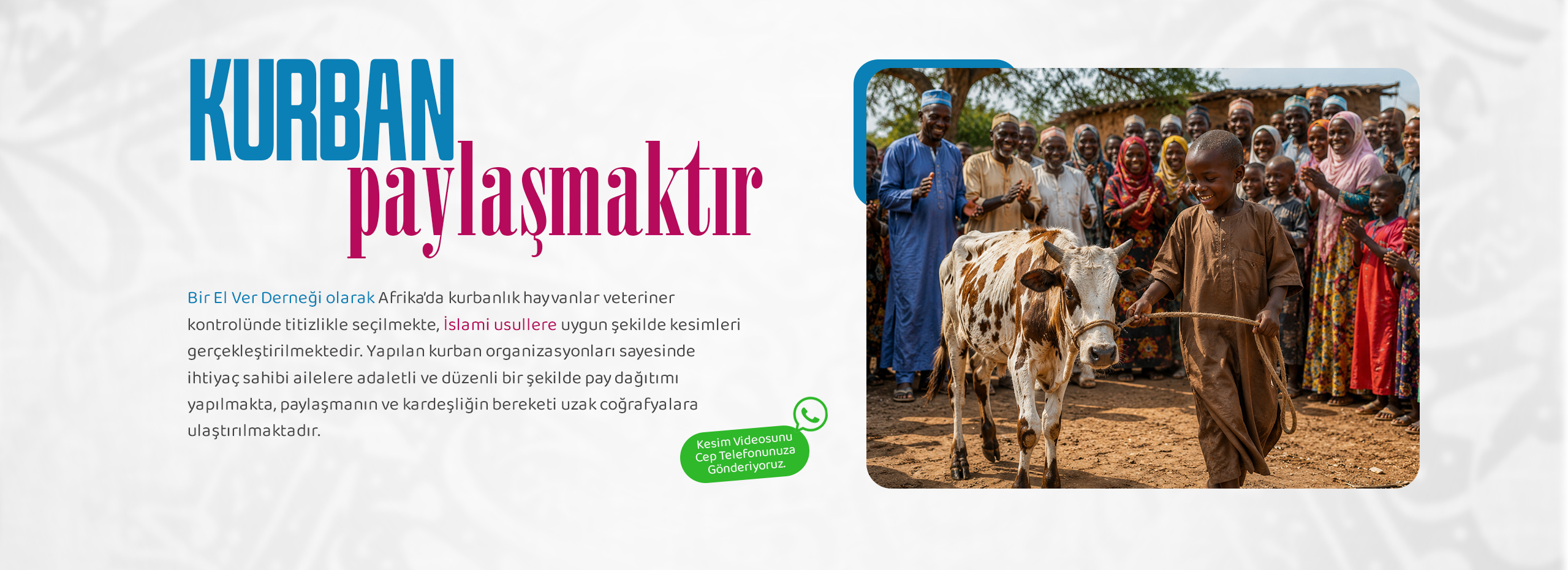KURBAN BAĞIŞI