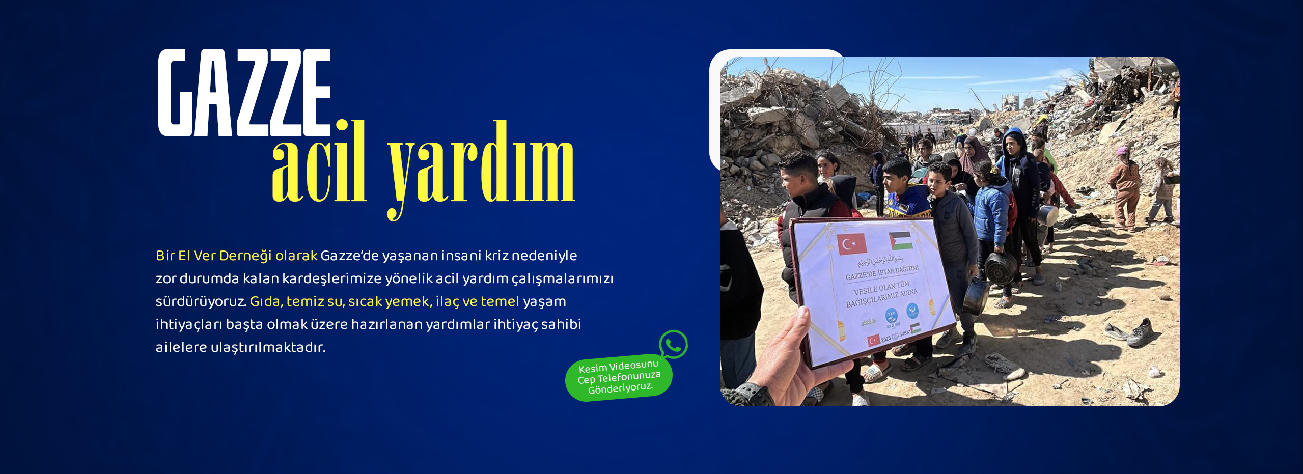 Gazze Acil Yardım