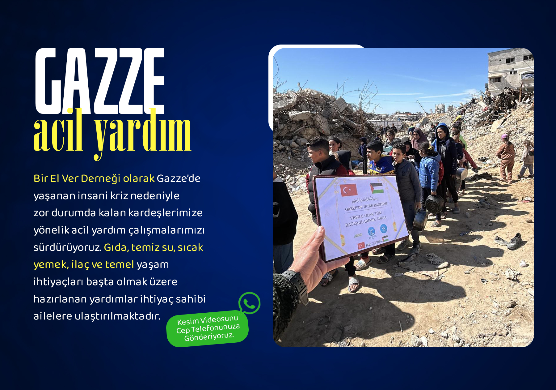 Gazze Acil Yardım